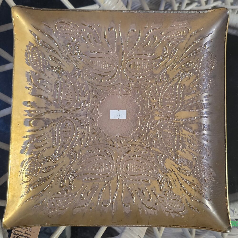 Dorothy Thorpe Style Glass Tray